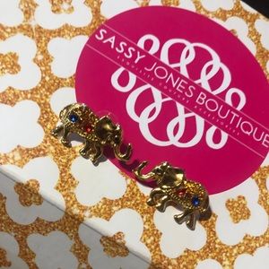 Sassy Jones Temba Elephant Studs